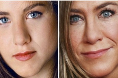 Te  zbliżenia na twarze gwiazd pokazują jak zmieniły się one w ciągu lat