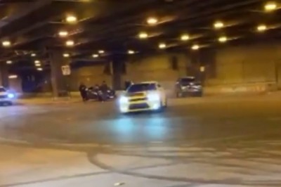 Miał być popisowy pokaz driftu, a zgubili koleżankę