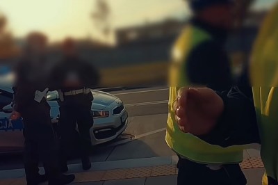 Tak szalał po chodniku, że Żandarmeria nie wytrzymała 