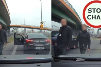 Nietypowa interwencja policjantów w nieoznakowanym radiowozie w Radomiu