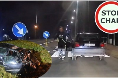 Pirat drogowy zapłacił najwyższą cenę chwilę po tym nagraniu 