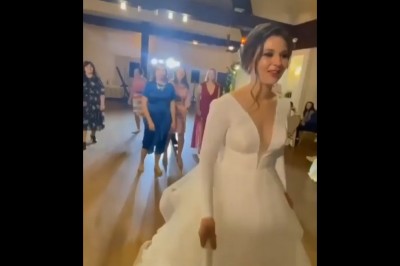 Musieli ją wyciągać spod stołu na weselu. Tak jej zależało 