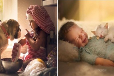 16 przeuroczych zdjęć pokazujących więź między dziećmi i zwierzakami