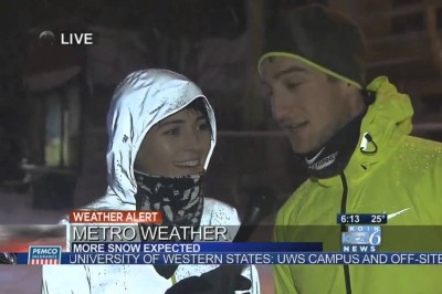 Kiedy twierdzisz, że bieganie w zimę jest bezpieczniejsze niż jazda rowerem 