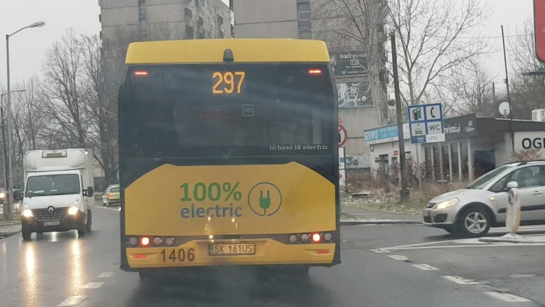 100% elektryczny autobus z Katowic. Chyba ktoś się pomylił