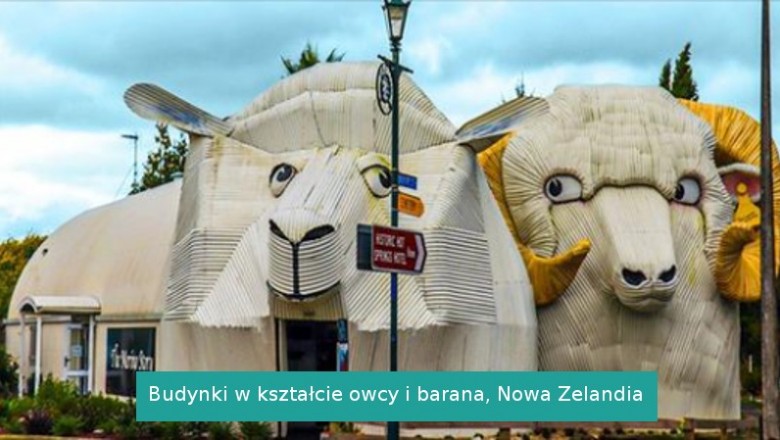 15 niezwykłych budynków stylizowanych na inne rzeczy, a nawet zwierzęta