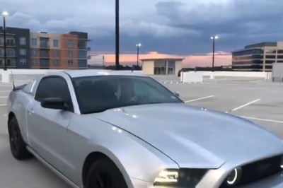 Kiedy popisy Mustangiem wchodzą za mocno i zaskakujesz kumpli