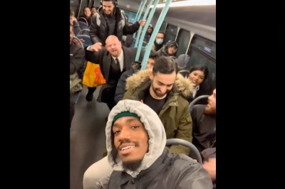 Polak w londyńskim autobusie rozluźnia atmosferę 