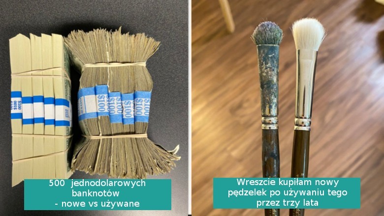 17 przykładów pokazujących jak upływ czasu i zużycie wpływają na przedmioty