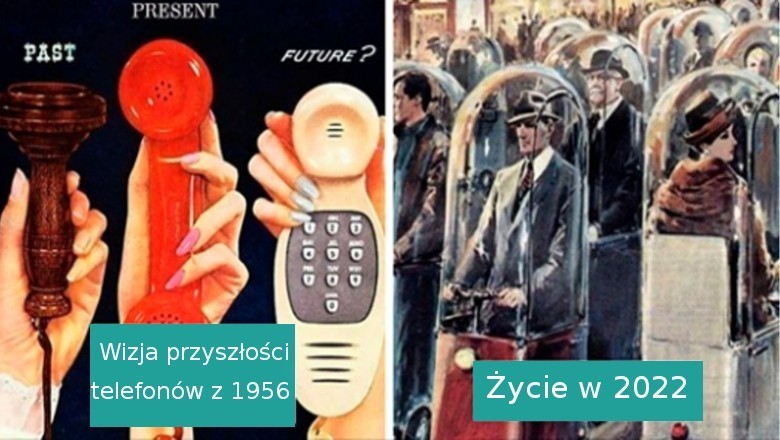 17 ilustracji z dawnych lat przewidujących jak będzie wyglądała nasz przyszłość