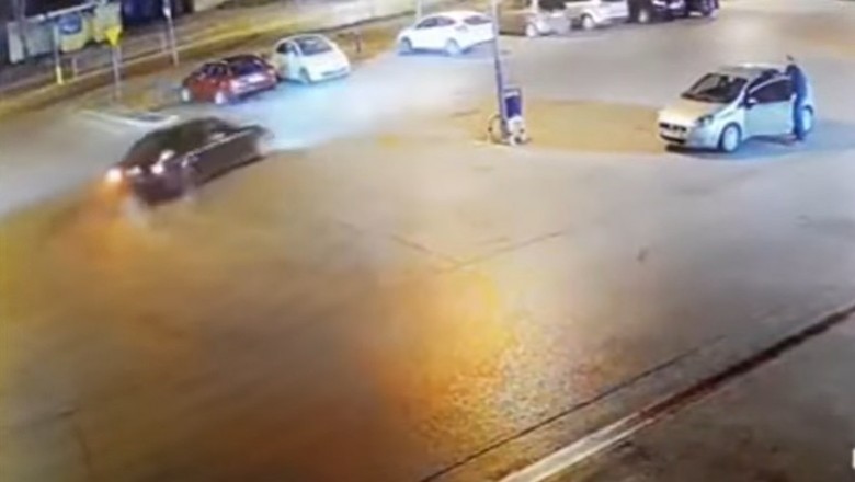 5 tysięcy zł mandatu za popisy BMW na parkingu sklepu