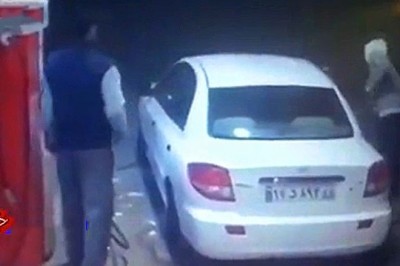 Szybka kara za tankowanie bez płacenia. Gość był przyszykowany 