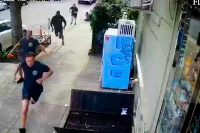 Cwaniak na rowerze kontra strażacy. Szybko pożałował