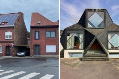 Belgijski fotograf dokumentuje najbrzydsze domy, jakie napotkał w swoim kraju