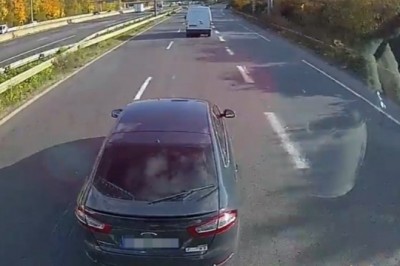 Szybka karma dla kierowcy Forda za wyhamowanie TIRa