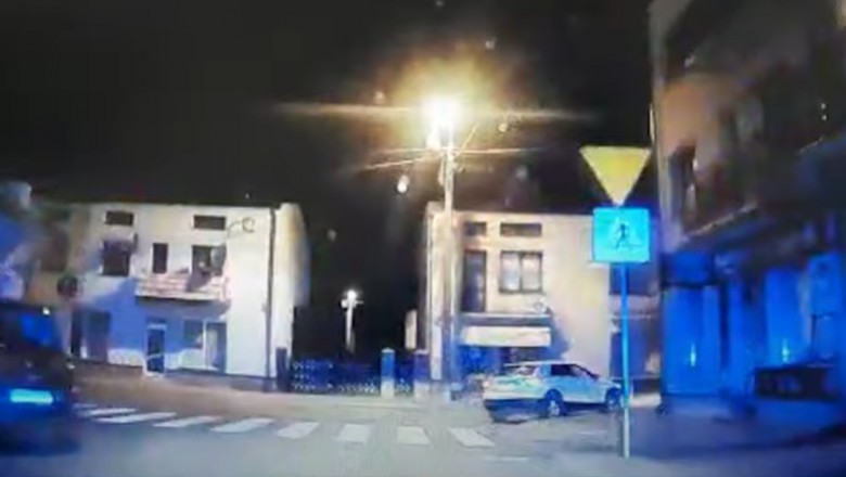 Ucieczka 19-latka przed policją zakończona na słupie