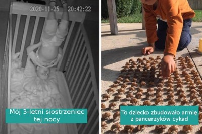 16 zdjęć pokazujących zabawne i trochę niepokojące oblicze dzieci