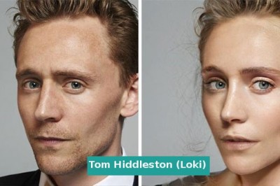 Zmienił aktorów z filmów Marvela w kobiety. Ryan Reynolds wyszedł jak modelka 