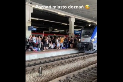Kiedy masz takie opóźnienie, że pasażerowie zaczynają bić brawo - Poznań