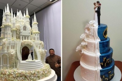 17 najbardziej kreatywnych tortów weselnych znalezionych w sieci 
