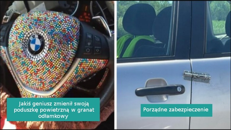 24 najzabawniejsze przykłady fatalnych kierowców i drogowego humoru