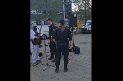 Norweska policja wpada z interwencją za zakłócanie porządku 