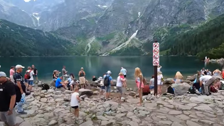 Zakaz wchodzenia do Morskiego Oka? Ich chyba nie obowiązuje 