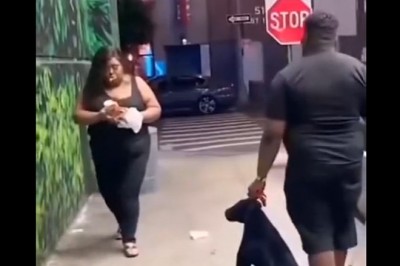 Przypadkowa dziewczyna z kanapką kontra uliczny żartowniś 