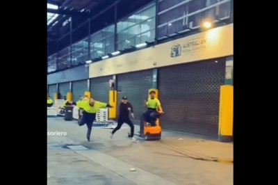 Kiedy w pracy urządzacie sobie zawody z kolegami 