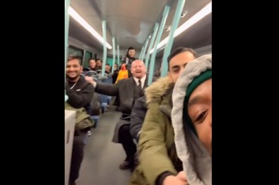 Polak w londyńskim autobusie postanowił rozluźnić atmosferę