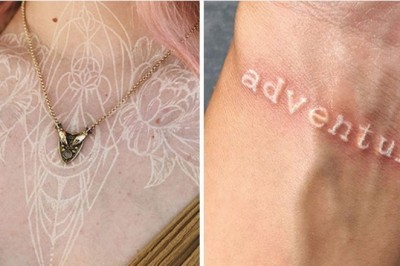 Te białe tatuaże wyglądają jak starożytne runy. Niezwykłe ozdoby ciała