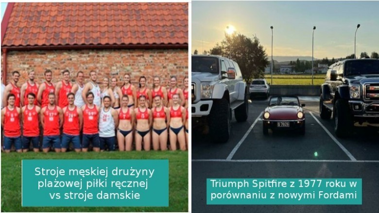 20 interesujących porównań, które pokazują pewne rzeczy z innej perspektywy