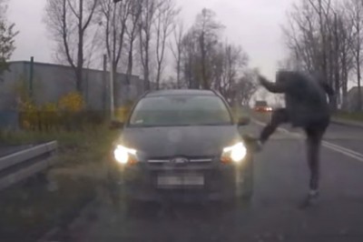 Kiedy puszczają Ci nerwy po tym jak spowodujesz kolizję 