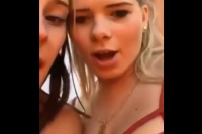 Chciały nagrać pozdrowienia. Takiego gościa się nie spodziewały