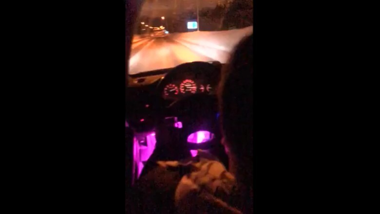 Kiedy lecisz 200 km/h po oblodzonej drodze