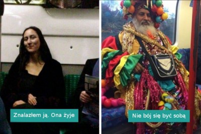 17 osób, które natknęły się na coś niespodziewanego podczas jazdy metrem