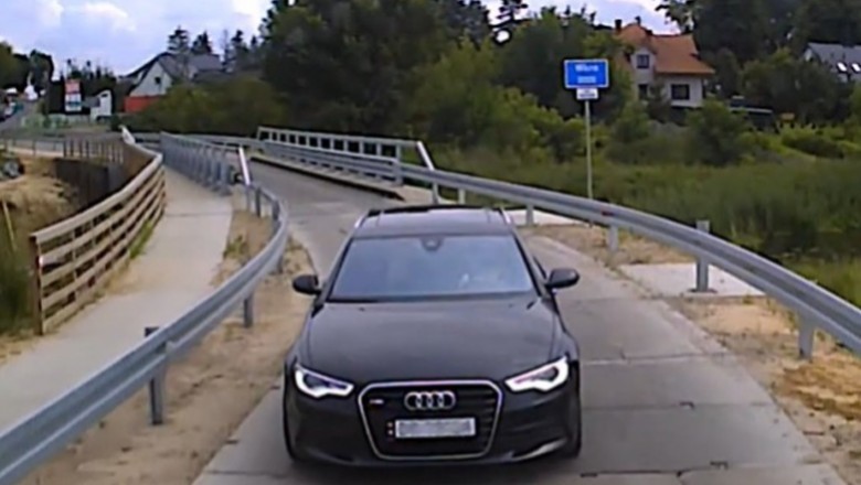 Szybka karma dla kierowcy Audi za cwaniakowanie