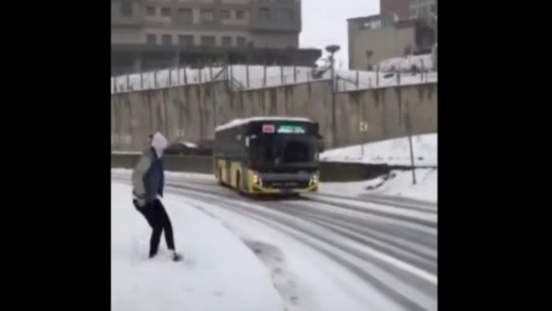 Kiedy przez przypadek zostajesz mistrzem driftowania autobusem