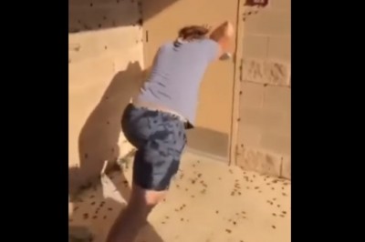 Zamknęli go w toalecie w której nikt nie chciałby być nawet przez chwilę