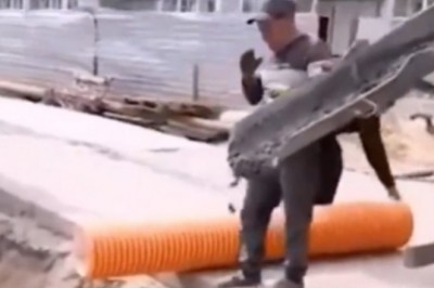 Kiedy powiesz nowemu na budowie, że jest potrzebny do wylewki betonu