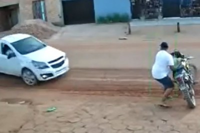 W ostatniej sekundzie uratował dziecko przed wypadkiem