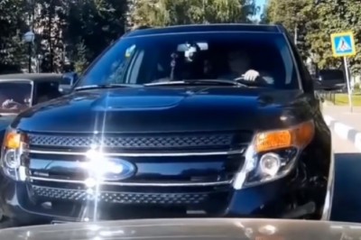 Szybki sposób na cwaniaka, który chciał ominąć korek