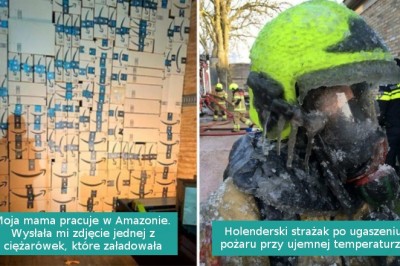 16 zdjęć pokazujących interesujące momenty z pracy rozmaitych osób