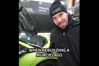 Kiedy naprawiasz Lamborghini za pomocą Volvo