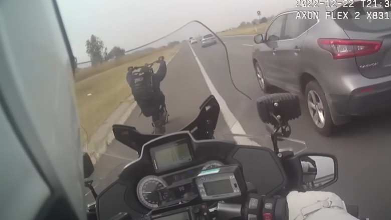 Ucieczka hulajnogą przed policją z prędkością 100 km/h