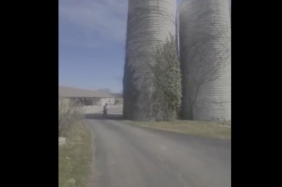 Kiedy sam bierzesz się za wyburzanie dużego silosa