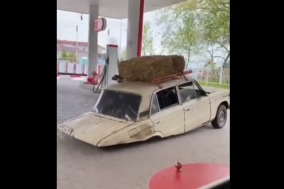 Myślisz, że widziałeś auto na glebie? To obczaj to