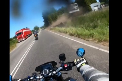 Chciał się popisać swoim BMW M6 Cabrio i dachował