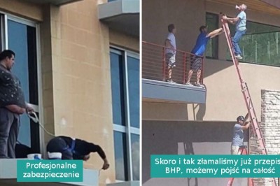 16 budowlańców, którzy postanowili pójść na skróty nie dbając o przepisy