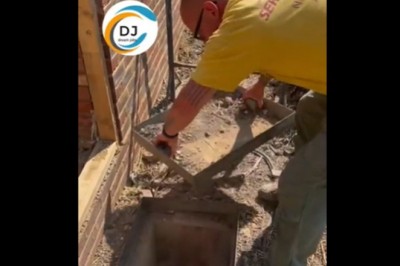 Chciał wystraszyć kumpla na budowie, a uchwycił coś innego